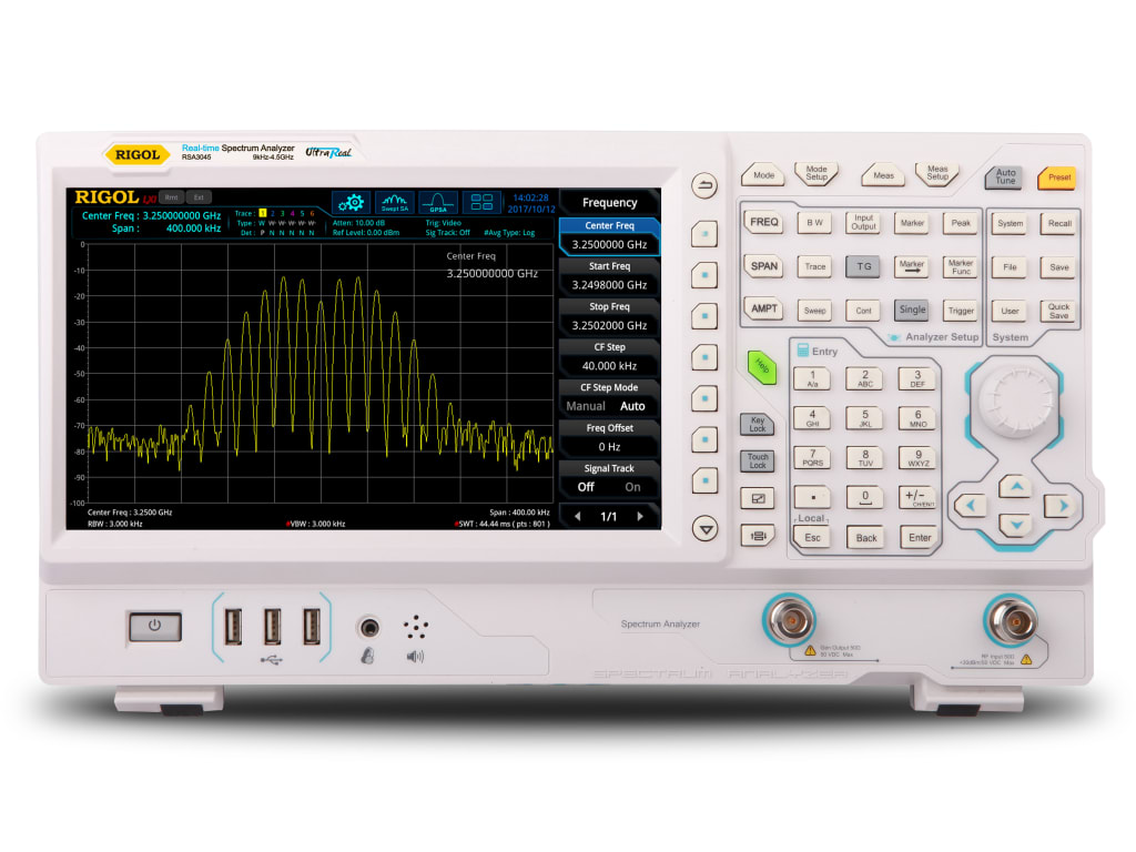 Rigol RSA5065N OCXO 6 5 GHz Real Time Spectrum Analyzer With Vector