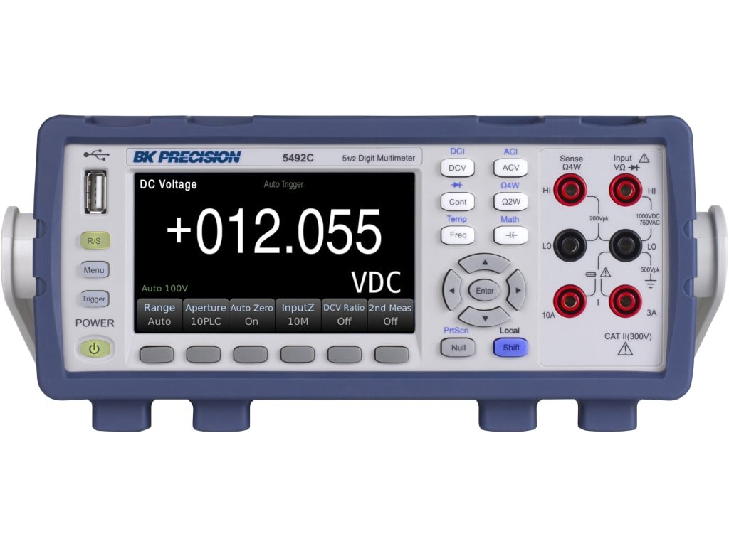 B&K Precision 5492CGPIB - 5 1/2 Digital Benchtop Multimeter with GPIB ...