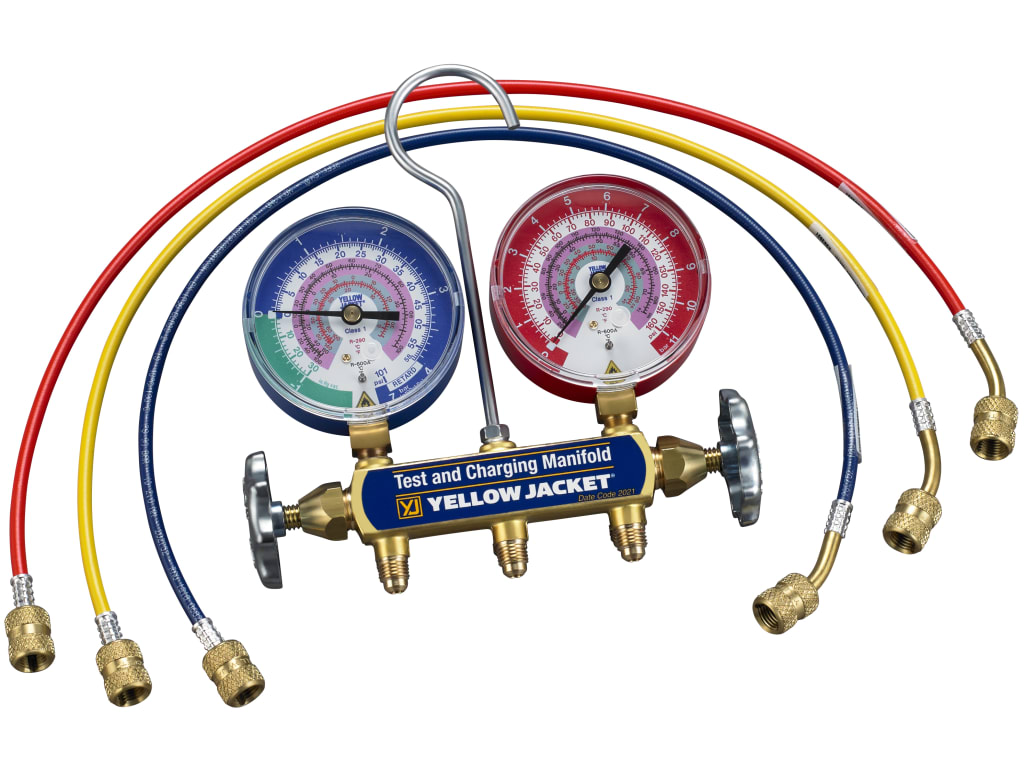 Yellow Jacket P51860 Titan Digital Manifold Epsilon