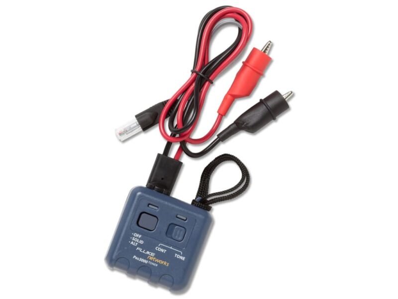 Fluke-Networks-262003AL.jpg Fluke Networks 262003AL PRO3000 Tone Generator with Alligator Clips and RJ11 Plug