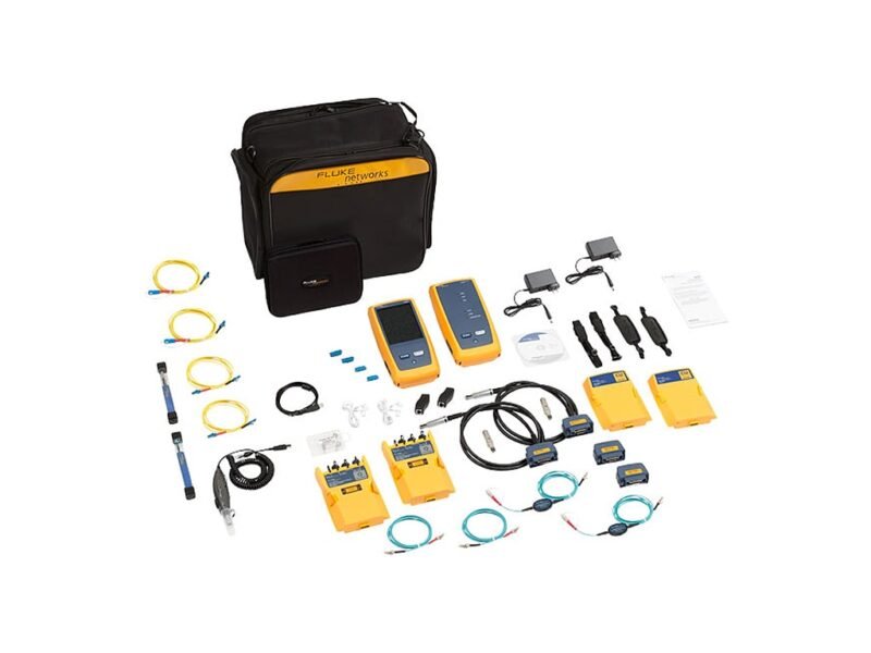 Fluke_DSX2-8000QI.jpg Fluke Networks DSX2-8000QI 2 GHz DSX2-8000 Cable Analyzer with Quad OLTS, Fiber Inspection and Wi-Fi