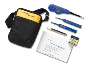 Fluke Networks NFC-KIT-CASE-E Enhanced Fiber Optic Cleaning Kit