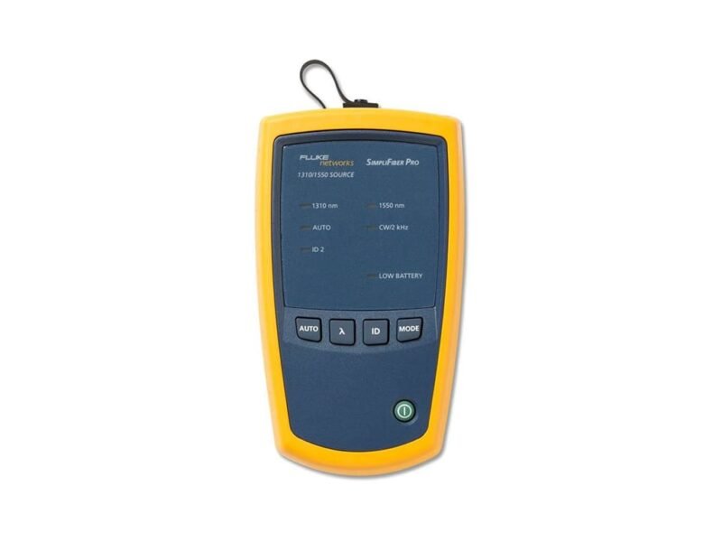 Fluke_SFSINGLEMODESOURCE_new.jpg Fluke Networks SFSINGLEMODESOURCE SimpliFiber Pro Singlemode 1310/1550 Laser Light Source