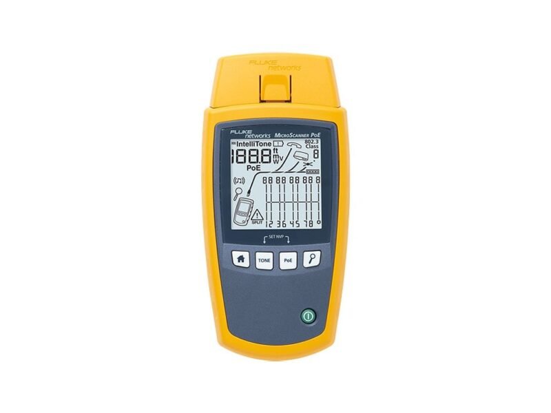 MS-POE-Main-Image.jpg Fluke Networks MS-POE - MicroScanner PoE Cable Verifier