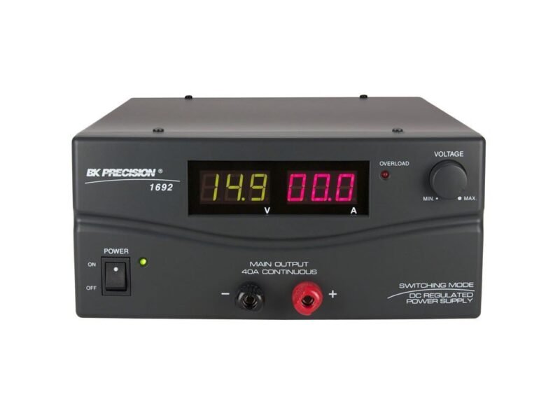 1692_image_1.jpg B&K Precision 1692-220V - 3-15VDC, 40A Switching Power Supply - 220VAC Version