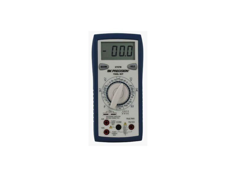2707b_image_1.jpg B&K Precision 2707B - Manual Ranging True RMS Tool Kit Digital Multimeter