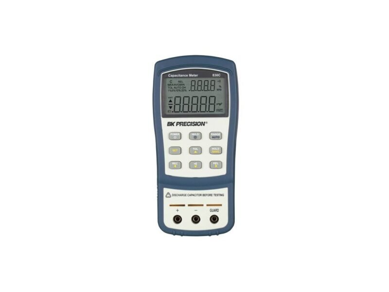 830c_image_1.jpg B&K Precision 830C - Dual Display Capacitance Meter 11,000-Count, 200 mF