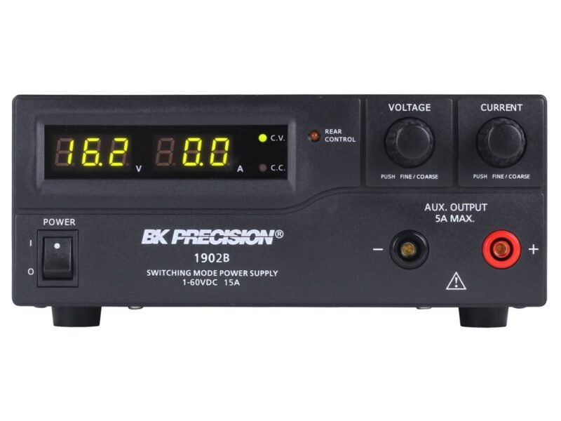 BK-1902B-Image-01.jpg B&K Precision 1902B - 1-60V- 15A Switching DC Power Supply, 110V AC Version