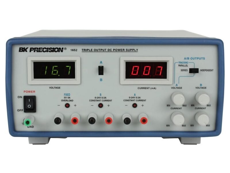 BK1652_front_new.jpg B&K Precision 1652 - Triple Output DC Power Supplies