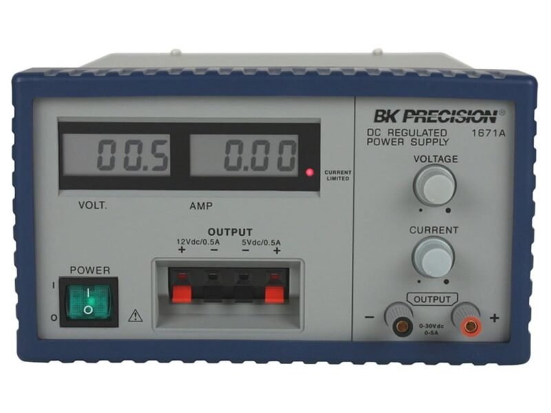 BK_1671A_front.jpg B&K Precision 1671A - Triple-Output 30V, 5A Digital Display DC Power Supply