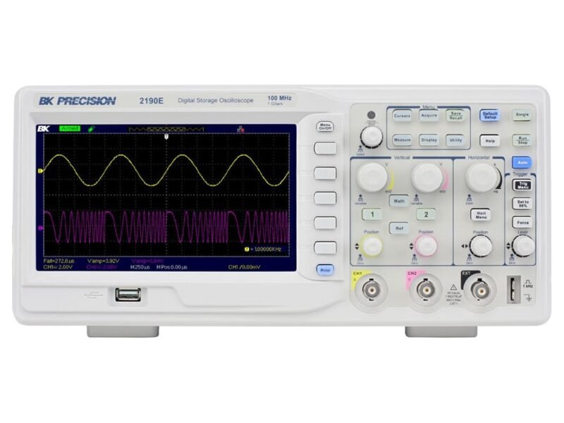 BK_2190E_100_MHz_Digital_Storage_Oscilloscope.jpg B&K Precision 2190E - 100 MHz, 1 GSa/s, 2-Ch Digital Storage Oscilloscope