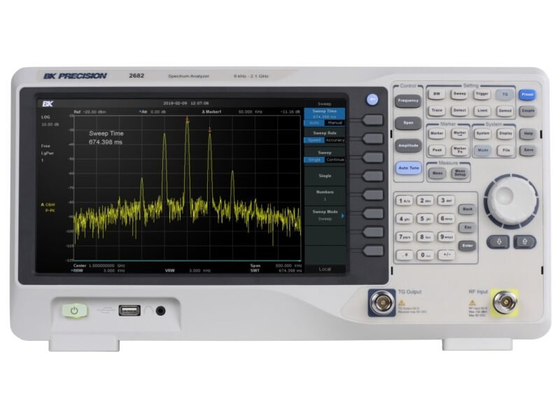 BK_2682.jpg B&K Precision 2682 - 9 kHz - 2.1 GHz Spectrum Analyzer