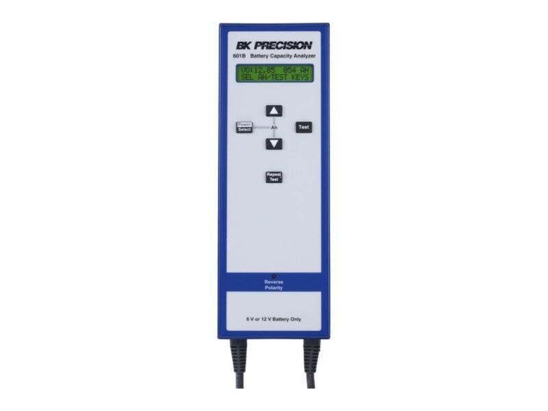 BK_601B_Handheld_SLA_Battery_Capacity_Analyzer.jpg B&K Precision 601B - 6V and 12V Battery Capacity Analyzer
