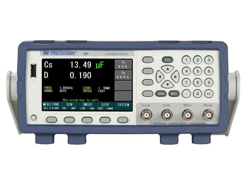 BK_891_Benchtop_LCR_Meter.jpg B&K Precision 891 - Benchtop LCR Meter 300 kHz