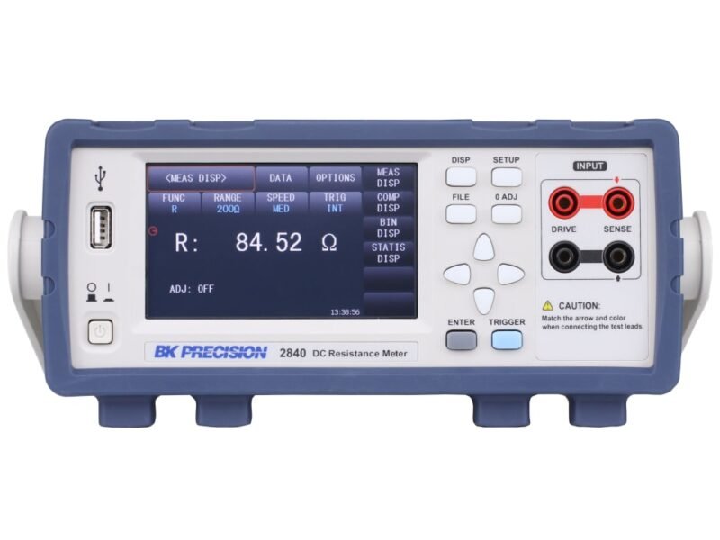 BK_Precision_2840_DC_Resistance_Meter.jpg B&K Precision 2840 - DC Resistance Meter