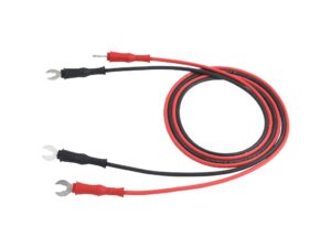 B&K Precision TLPWR32 - 200 cm Premium Spade Connector Test Lead Set