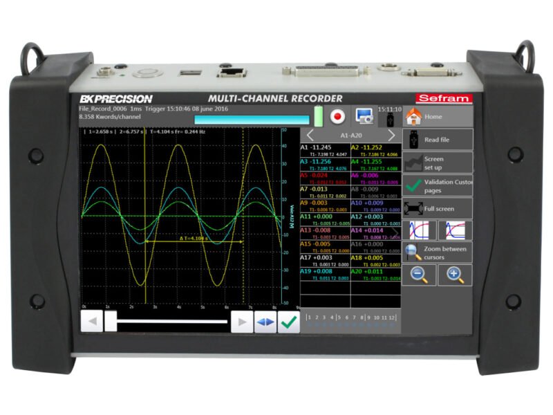 DAS240-BAT.jpg B&K Precision DAS240-BAT - Portable Multi-Channel Recorder with Battery
