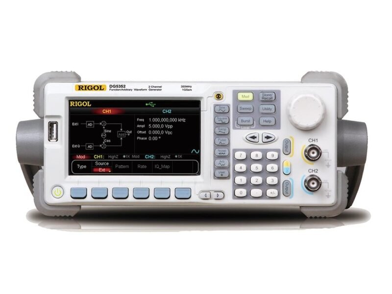 DG53521.jpg Rigol DG5352 Arbitrary Waveform Function Generator 350 MHz, 2 Channel