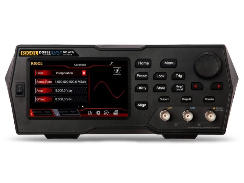 DG992.jpg Rigol DG992 - Two Channel, 100 MHz Function / Arbitrary Waveform Generator