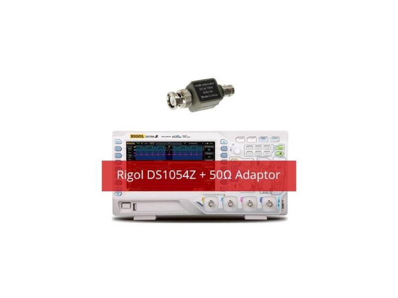 DS1054z_Kit2.jpg Rigol DS1054Z Kit2 Digital Oscilloscope with Extra 50 ohm impedance adapter