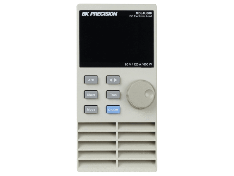 MDL4U600_front.png B&K Precision MDL4U600 - MDL4U Load Module (600W / 80V / 120A / 1 Channel)