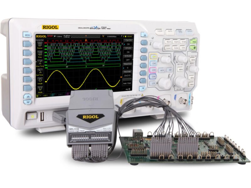 MSO1074Z-KIT.jpg Rigol MSO1074Z KIT - 70 MHz Mixed Signal Oscilloscope with Logic Probe (4 Analog, 16 Digital Channels)