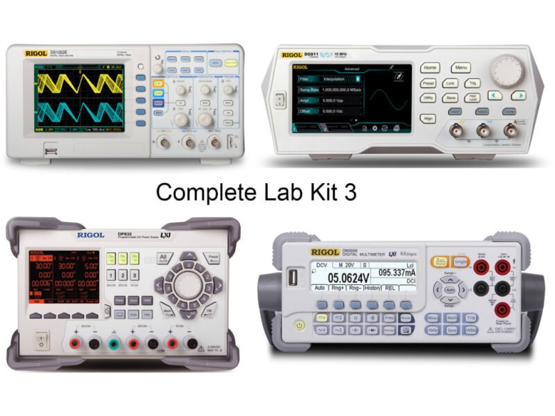 Rigol-Complete-Lab-3.jpg Rigol Complete Lab 3 - Includes DS1052E, DG811, DP832 and DM3058E