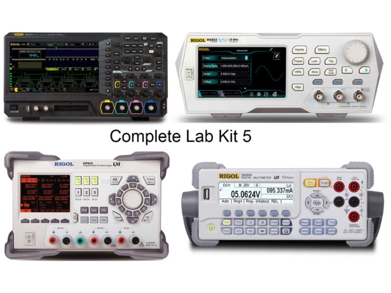 Rigol-Complete-Lab-5.jpg Rigol Complete Lab 5 - Includes MSO5104, DG822, DP832 and DM3058E