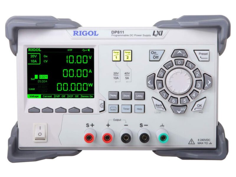 Rigol-DP811.jpg Rigol DP811 200 W Dual Range Single Output Power Supply