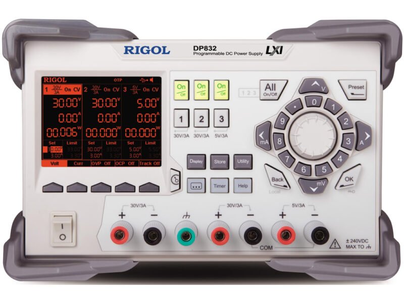 Rigol-DP832.jpg Rigol DP832 Triple Output 195 Watt Power Supply