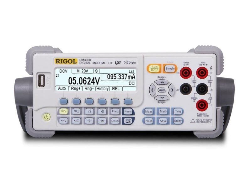RigolDM3058E-Main.jpg Rigol DM3058 True 5 1/2 Resolution Digital Multimeter