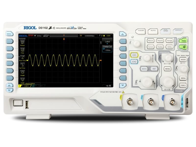 RigolDS1102Z-E.jpg Rigol DS1102Z-E - Two Channel / 100 MHz Digital Oscilloscope