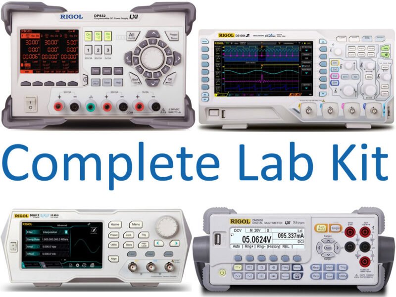 RigolLabKit.jpg Rigol Complete Lab Kit 1 - Includes DS1054Z, DG812, DP832 and DM3058E
