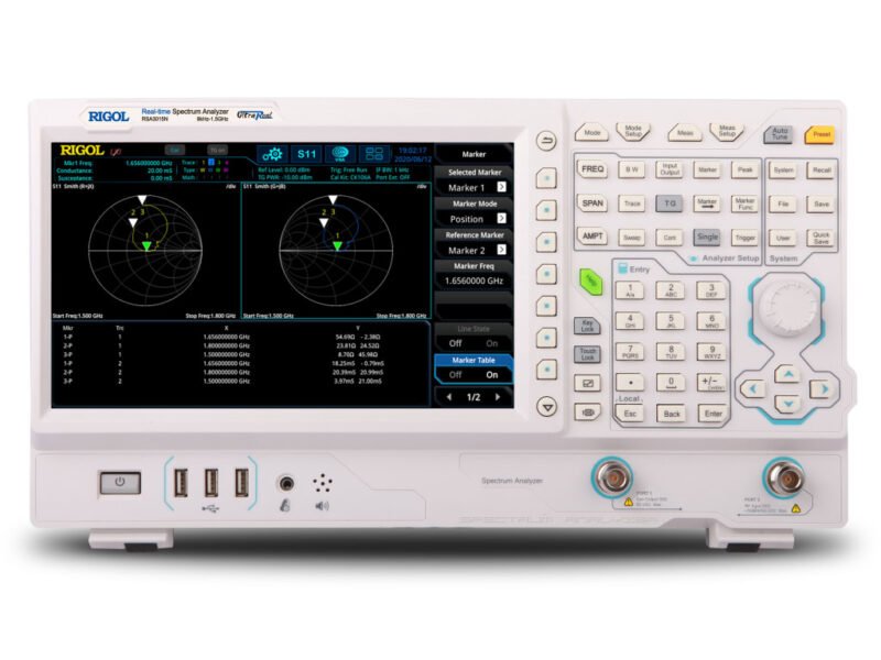 RigolRSA3015N.jpg Rigol RSA3015N - 1.5 GHz Real-Time Spectrum Analyzer with Vector Network Analysis