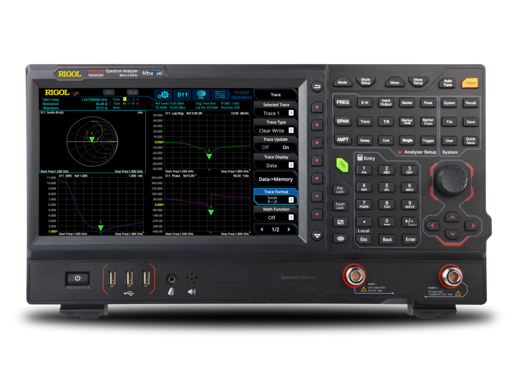 Rigol RSA5032N – 3.2 GHz Real Time Spectrum Analyzer with Vector Network Analysis