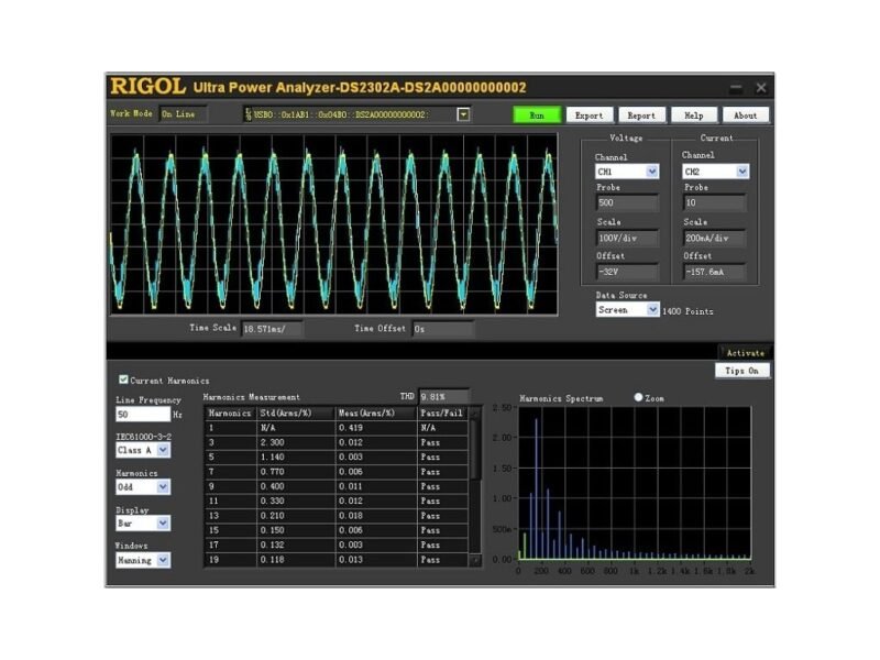 RigolUPA-DS.jpg Rigol Ultra Power Analyzer Power Analysis Software