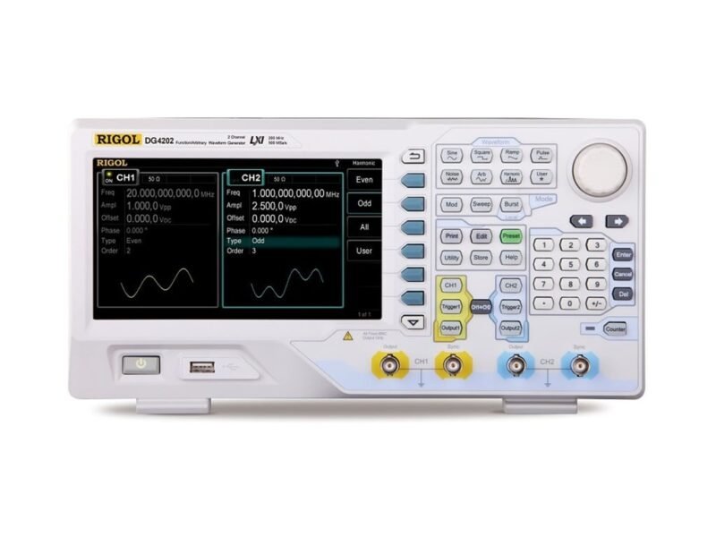 Rigol_DG42021.jpg Rigol DG4202 Function / Arbitrary Waveform Generator 200MHz