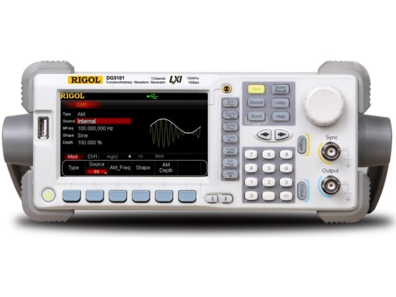 Rigol_DG51011.jpg Rigol DG5101 - 100 MHz 1 Channel Arbitrary Waveform Function Generator
