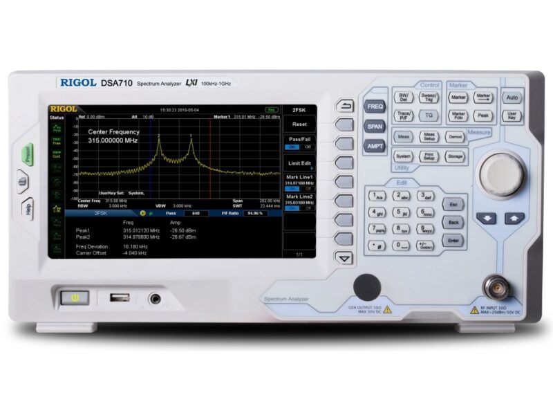 Rigol_DSA710.jpeg Rigol DSA710 Spectrum Analyzer 100kHz to 1GHz