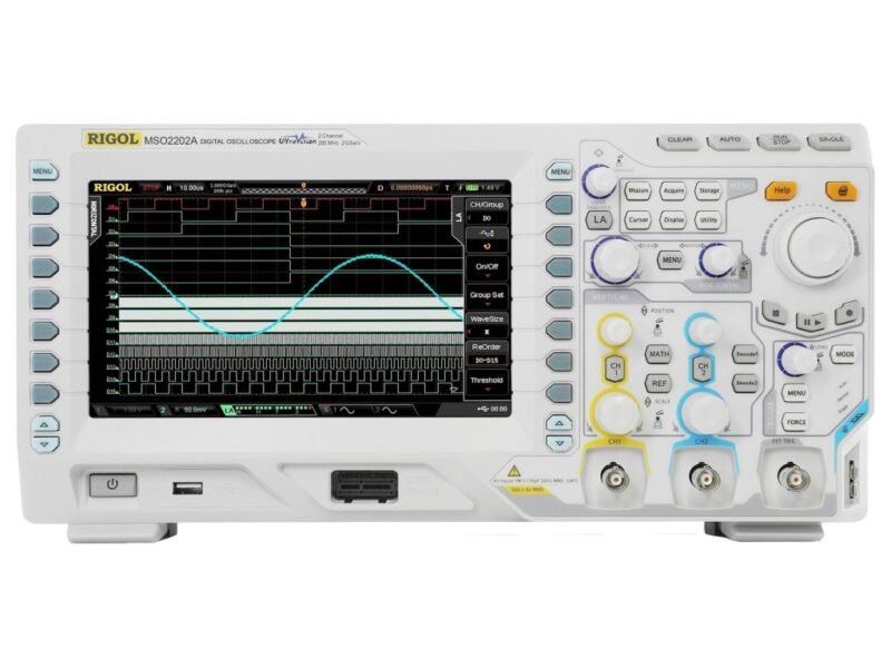 Rigol_MSO2202A.jpg Rigol MSO2202A Mixed Signal Oscilloscope 200MHz, 2+16 MSO