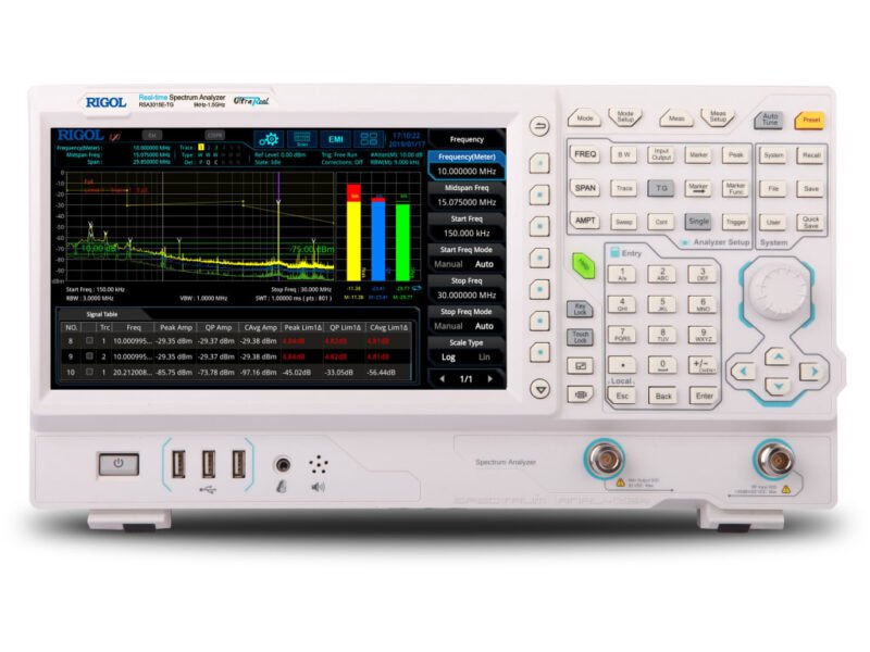 Rigol_RSA3015E-TG_Spectrum_Analyzer.jpg Rigol RSA3015E-TG - 1.5 GHz Real Time Spectrum Analyzer with Tracking Generator