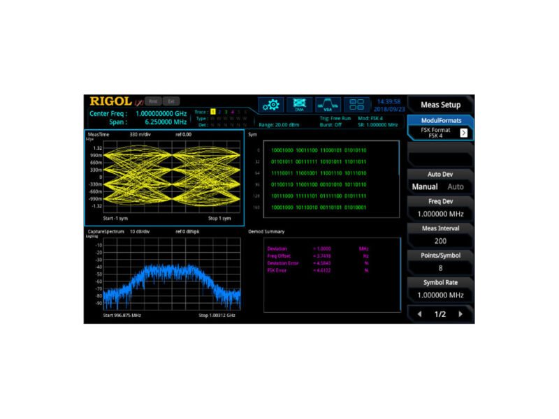 Rigol_VSA-Screenshot.jpg Rigol RSA5000-VSA - Vector Signal Analysis Option for RSA5000
