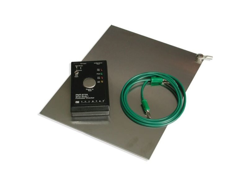 Wrist-Strap-Footwear-Checker-with-Plate.jpg Prostat PMT-872 - Set Wrist Strap & Footwear Checker with PFP-861 Plate
