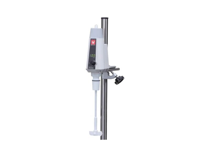 YamatoLM-200-IMG01.jpg Yamato LM-210A - LM-210 Set, Main Body, Stand, PTFE Stirring Bar w/ Propeller, Burette Clamp & Double Opening Clamp