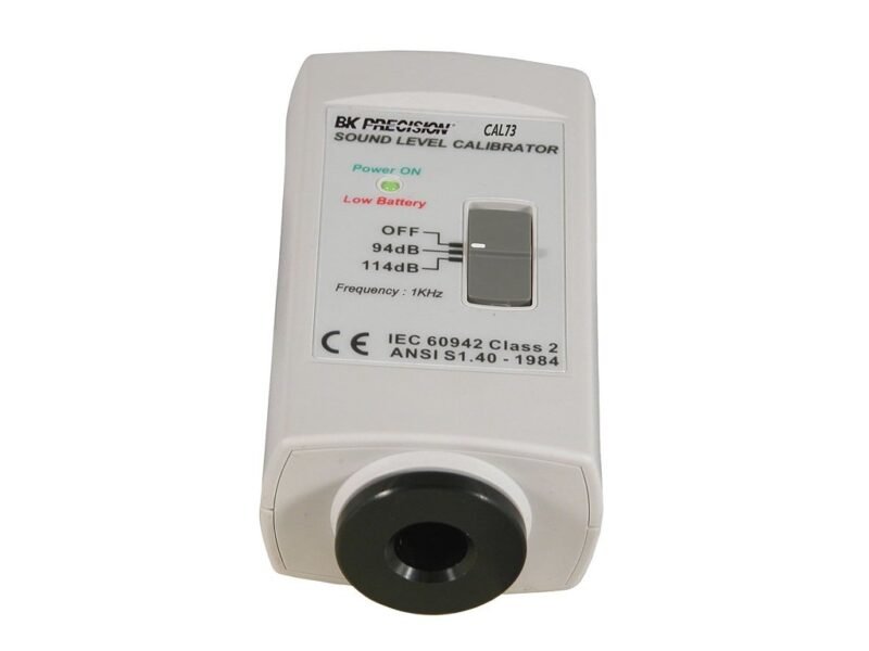 cal73_image_2.jpg B&K Precision CAL73 - Sound Level Calibrator (94dB, 1KHz Sine Wave)
