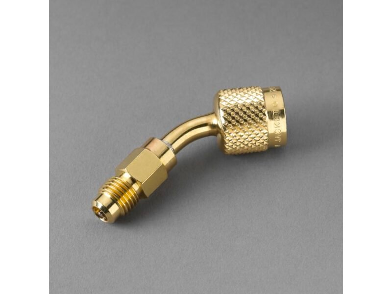 19173.jpg Yellow Jacket 19173 5/16" Female Quick Coupler x 1/4" Male Flare with Schrader Core in Male End