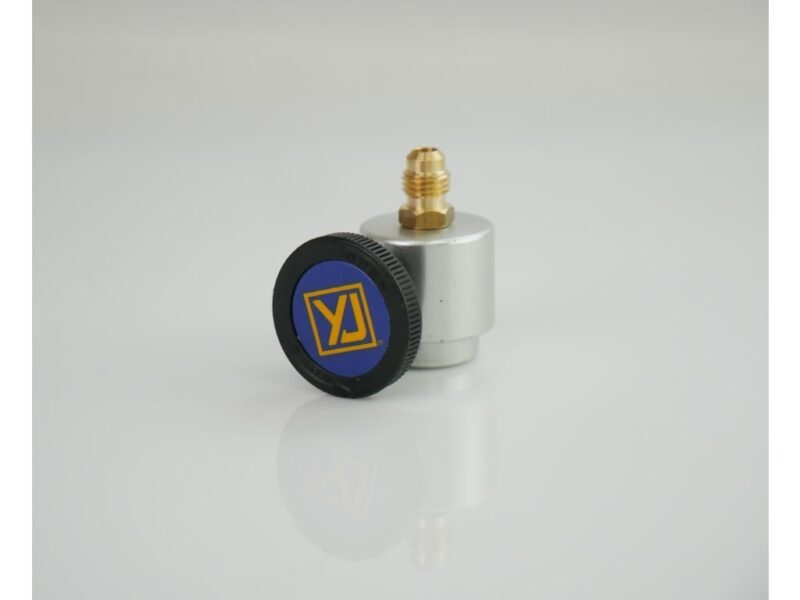 61008.Grey_.jpg Yellow Jacket 61008 - HC Kit Bottle Valve (for 7/16" Threaded Bottle Connections)