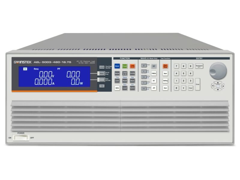 AEL-5003-480-18.75_.jpg Instek AEL-5003-480-18.75 - AC/DC High Power Electronic Load (2800/5600W; 50~480Vrms/700Vdc)
