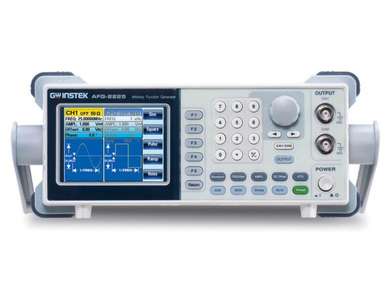 AFG-2225_frond.jpg Instek AFG-2225 25MHz True Dual Channel Arbitrary Function Generator