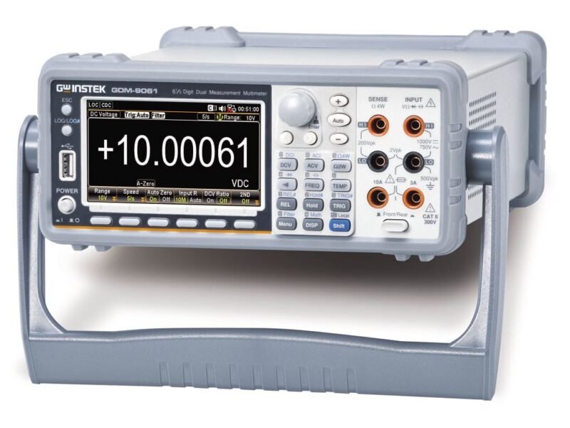 GDM-9061_1.jpg Instek GDM-9061 - 6 1/2 (1200000 counts) Digit Dual Measurement Multimeter